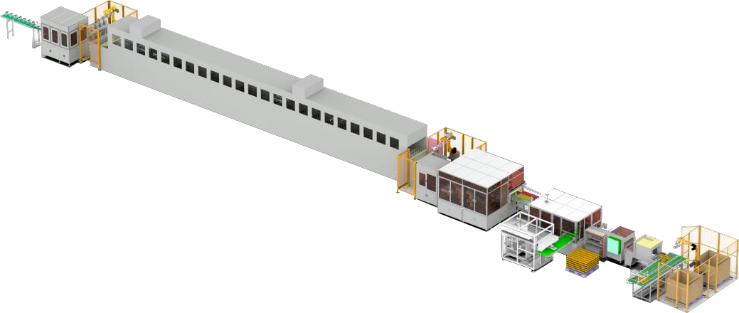 方形電池殼體柔性智能產(chǎn)線