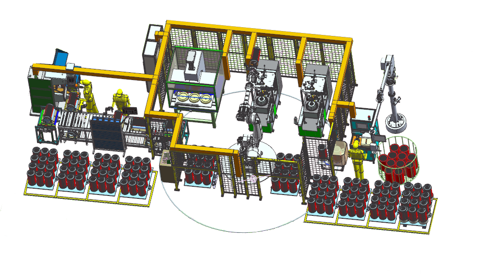 風(fēng)力發(fā)電電機(jī)定子自動(dòng)化線解決方案