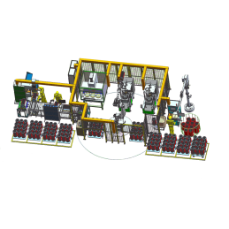 風(fēng)力發(fā)電電機(jī)定子自動化線解決方案